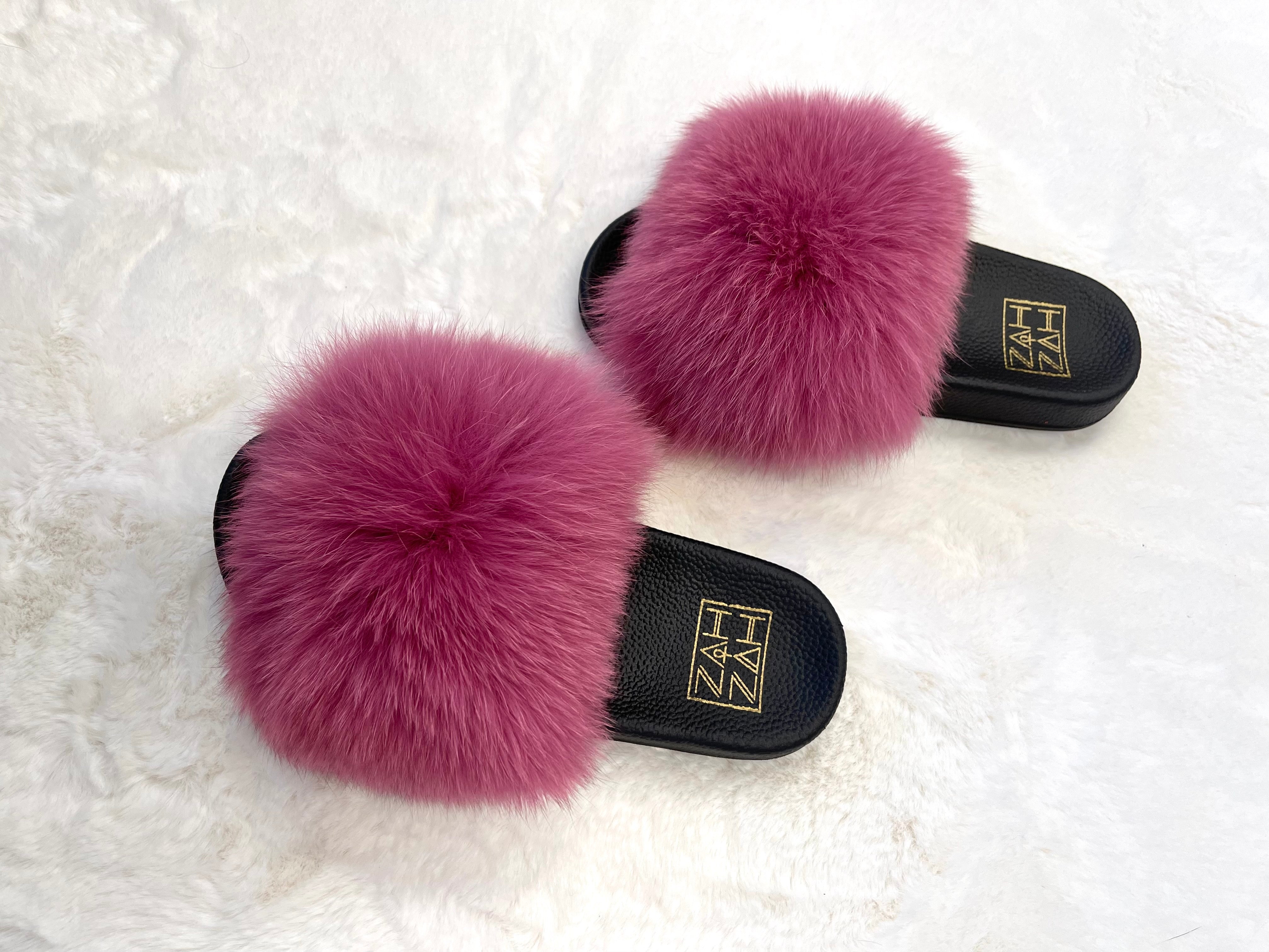 Dusty Rose Fluff Slide