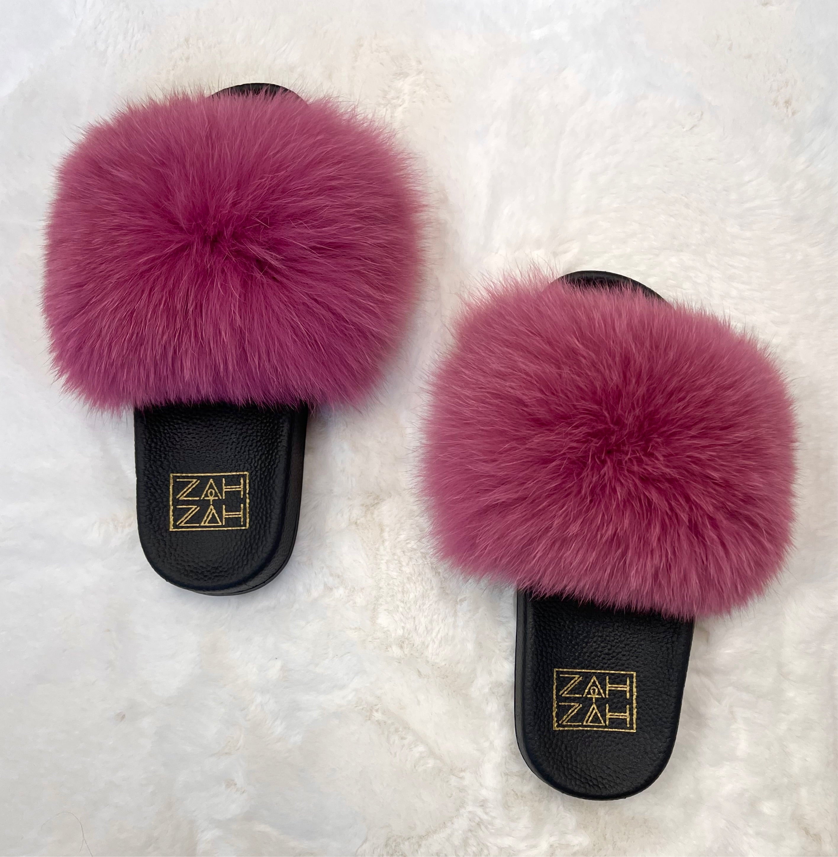 Dusty Rose Fluff Slide