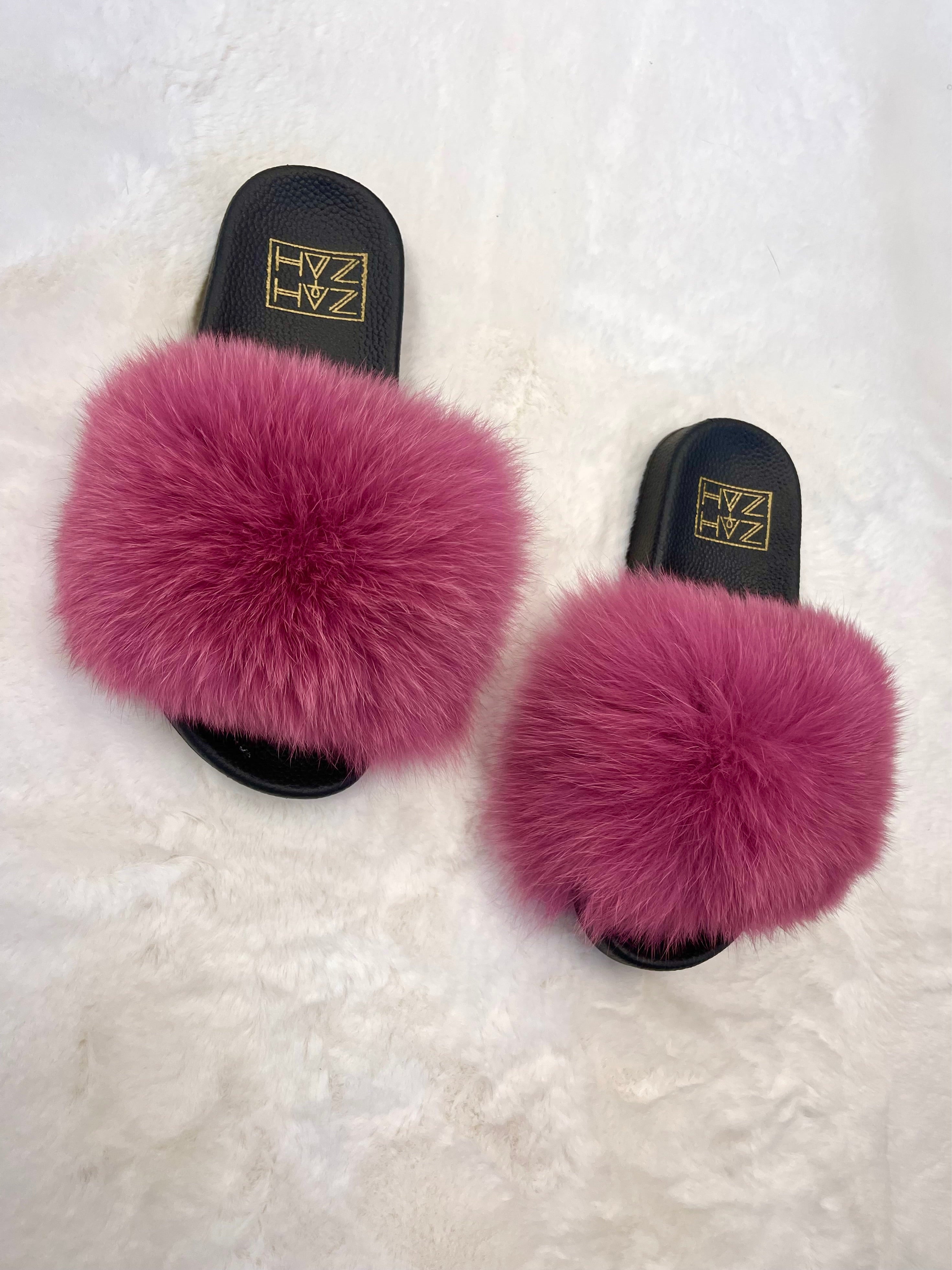 Dusty Rose Fluff Slide